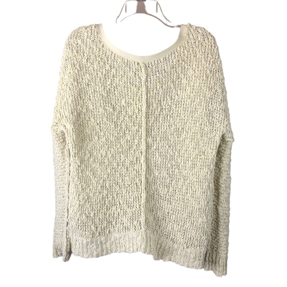 SWEATER - Women's Free People Shaggy Bear Songbird Pullover Sweater in Lemon. XS - Picture 3 of 13